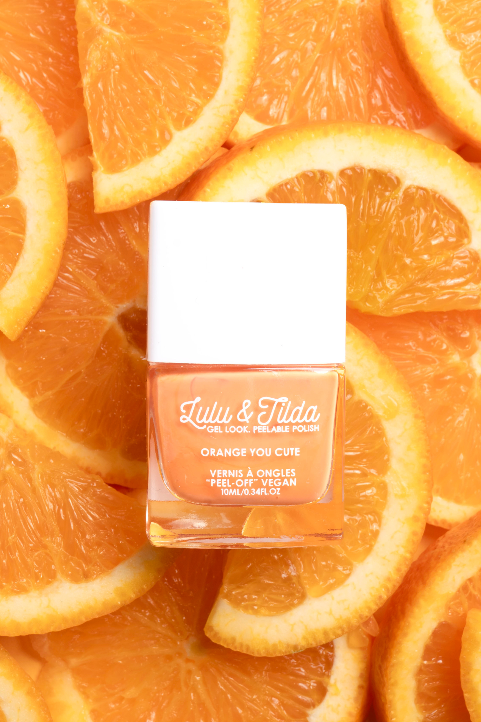 Orange You Cute Peelable Nail Polish