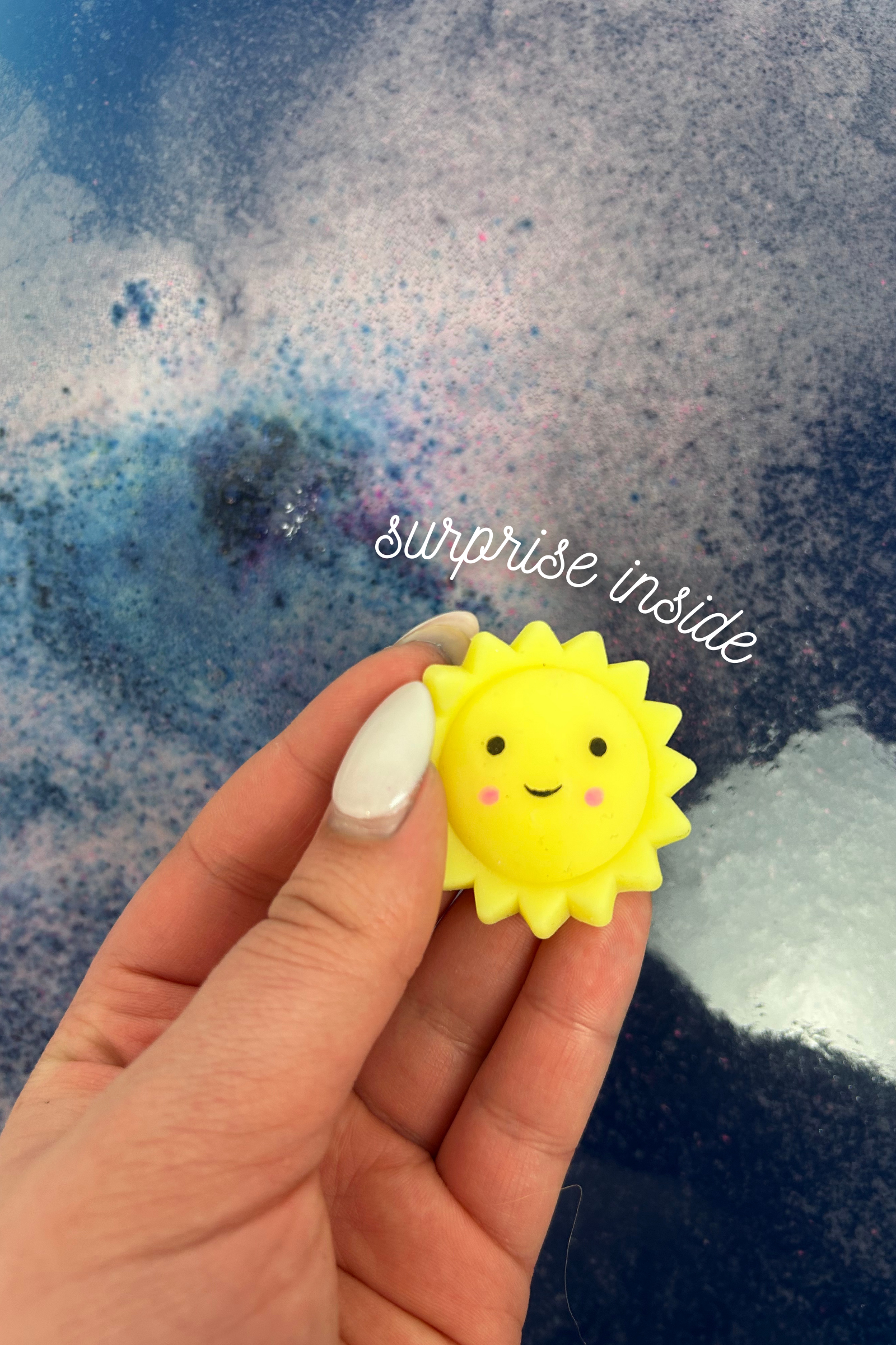 Galaxy Glitter Bath Bomb