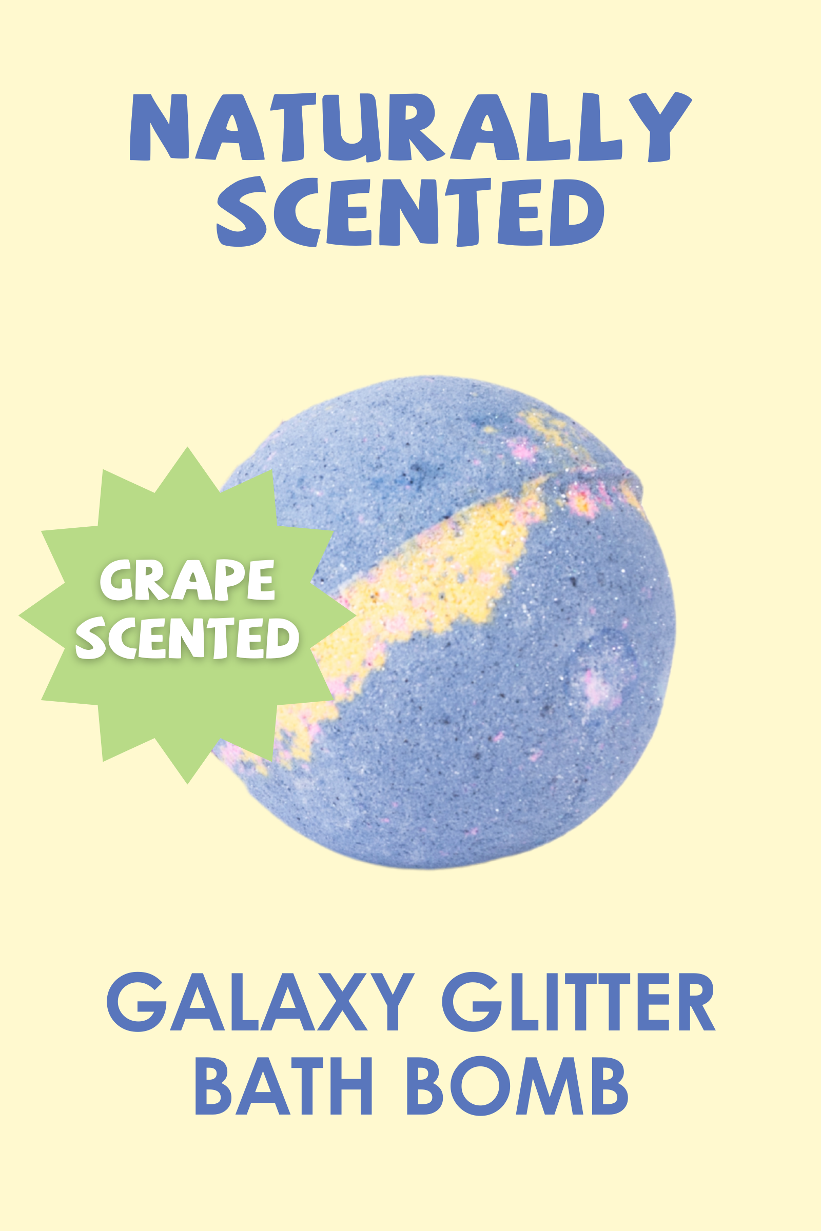 Galaxy Glitter Bath Bomb