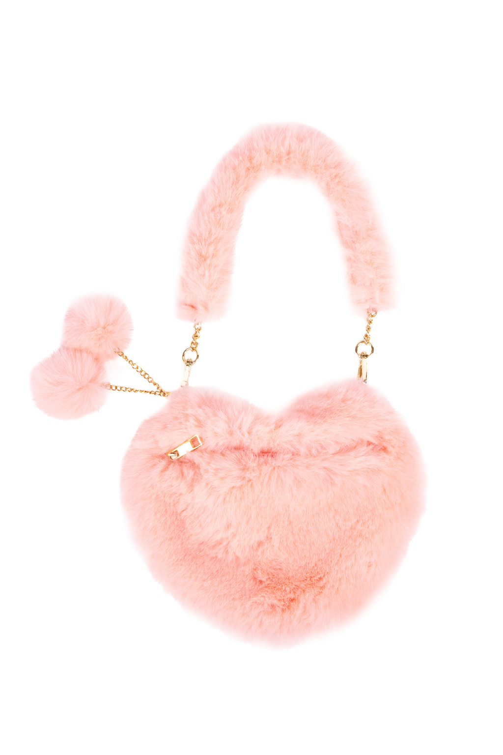 Furry Purse-Purse-Retail-Peach Passion-Great Pretenders USA