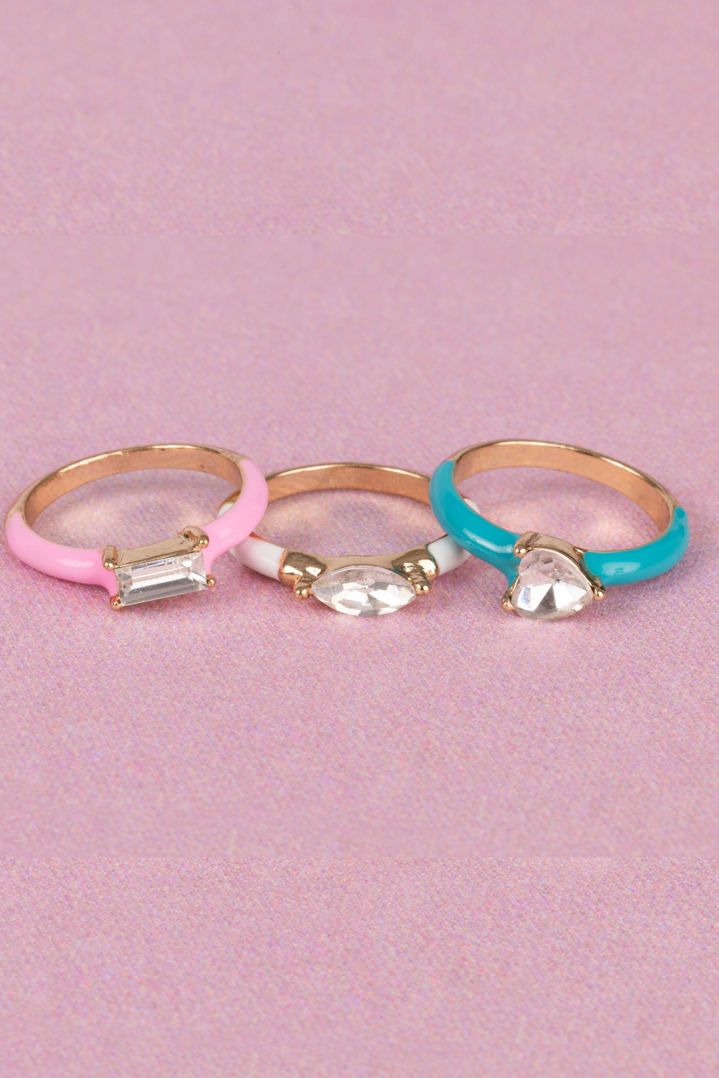 Boutique Chic Crystal Cool Rings