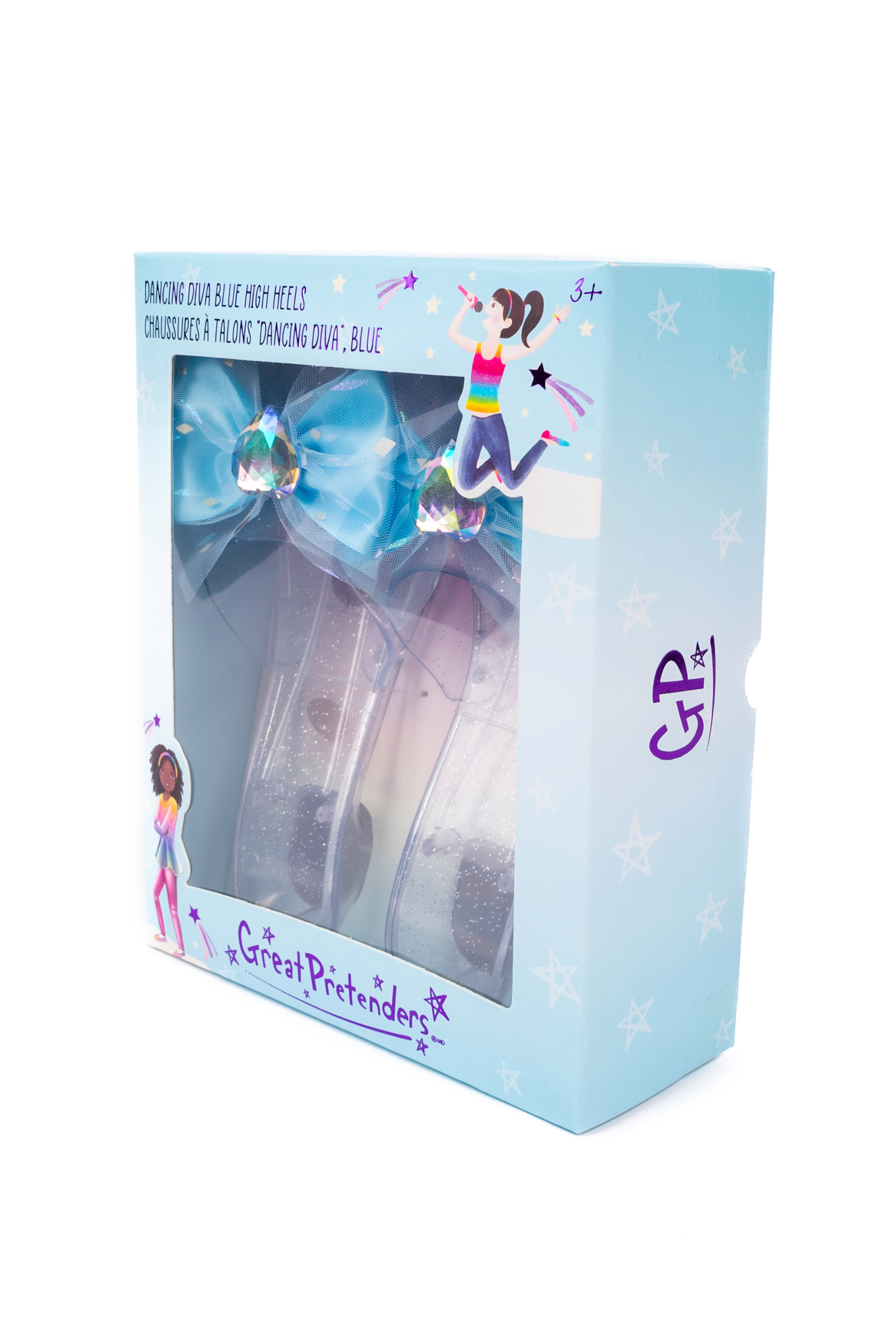 Dancing Diva Blue High Heels
