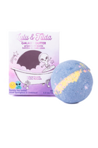 Bath Bomb with Surprise Squishie Inside-Bath Bomb-Retail-Galaxy Glitter-Great Pretenders USA