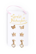Boutique Royal Crown Studded Earrings