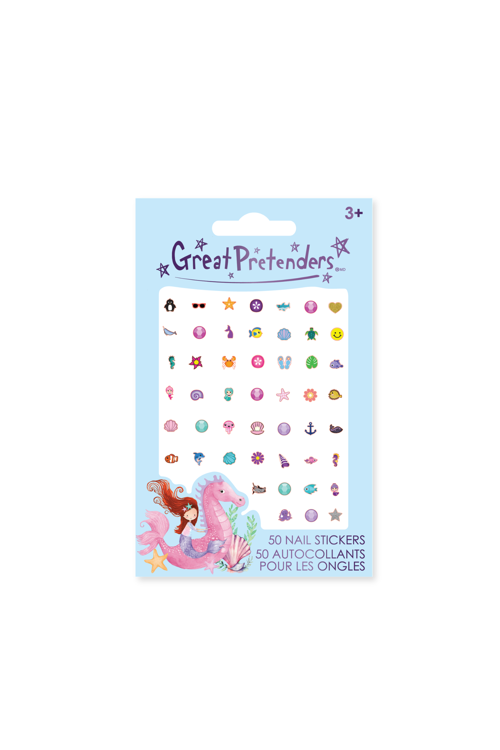 Mermaid Nail Stickers-Nail Stickers-Retail-Great Pretenders USA