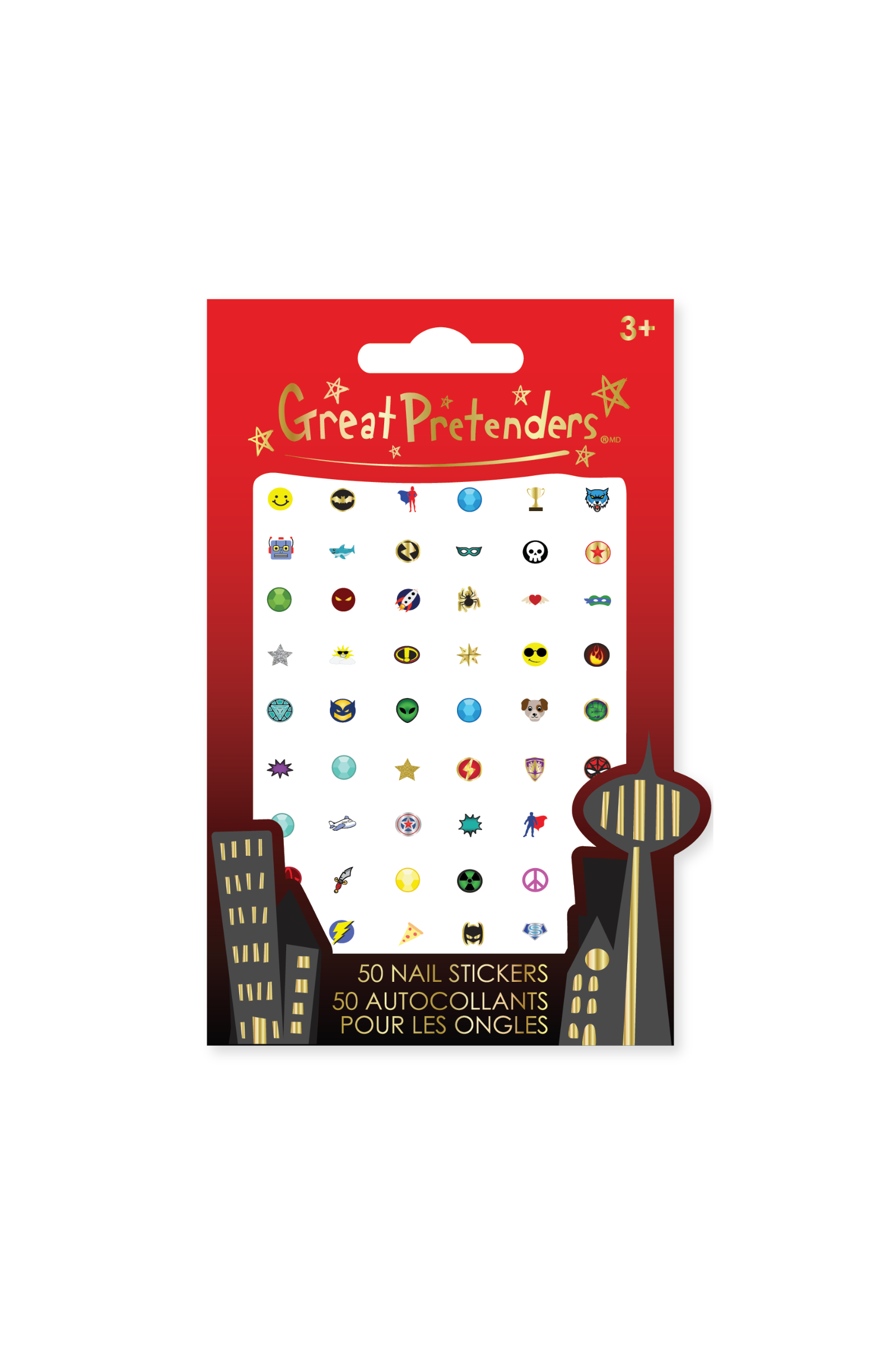 Superhero Nail Stickers